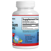 Magnesium Supplement - Supports Muscle Relax, Nerves, & Energy - Stress Relief Support - High Absorption Magnesium Glycinate, 90ct.