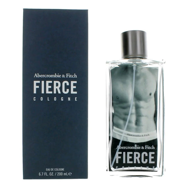 Abercrombie & Fitch Fierce Cologne Spray 6.7oz – $138 Value, Woody, Citrus, & Musky Fragrance for Men