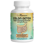 15 Day Cleanse, Advanced Gut Detox for Women & Men, Supports Digestion & Boosts Energy, 60 Capsules for Quick Results.