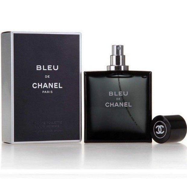 Chanel Signature Scent Bleu De Chanel Cologne - Timeless Parisian Classic Elegance Perfume for Men