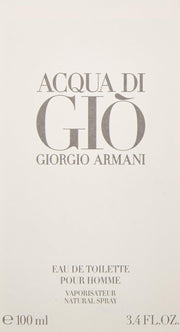 GIORGIO ARMANI Acqua Di Gio Men's Eau-de-toilette - Classic Armani Cologne for Masculinity, 3.4 oz