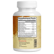 100% Psyllium Husk Fiber Capsules – Natural Digestive Support, 60 Capsules for Regularity, Healthy Gut, and Cholesterol Management.