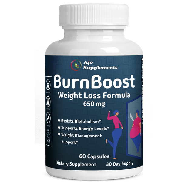 BurnBoost Weight Loss Pills Appetite Suppressant Fat Burner for Women & Men - Belly Fat Burner with Green Tea, Garcinia, Green Coffee Bean & More, 60ct