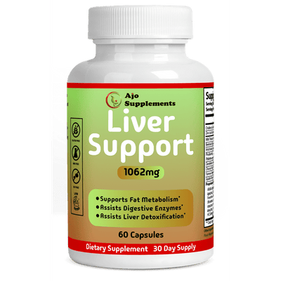 Liver Cleanse Detox & Repair Formula - Liver Support Supplement with Milk Thistle Dandelion & Artichoke Extract for Liver Health, 60ct