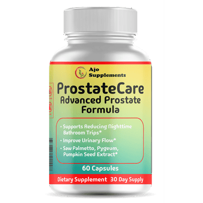 ProstateCare Advanced Prostate Formula with Saw Palmetto, Pygeum, Nettle & Pumpkin Seed Extract - Urinary Health & Prostate Support Supplement for Men's Health, 60ct