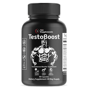 TestoBoost 1700mg - Testosterone Booster Supplement for Men, 60ct