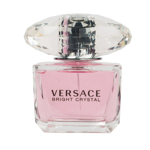 Versace Bright Crystal Eau De Toilette for Women, 3.0 Oz Spray - Refreshing Fragrance with Yuzu, Pomegranate, and Lotus Flower