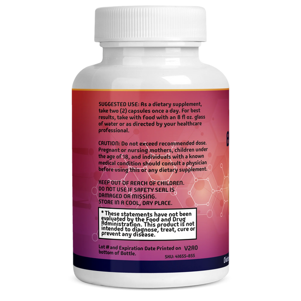 Vitamin B Complex with Vitamin C - Boost Energy, Support Nervous System & Immune Health, 60 Capsules for Overall Wellness and Vitality.