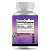 Resveratrol Supplement 600mg - Trans-Resveratrol Antioxidant, Anti-Aging Support, Immune System Support, 60ct