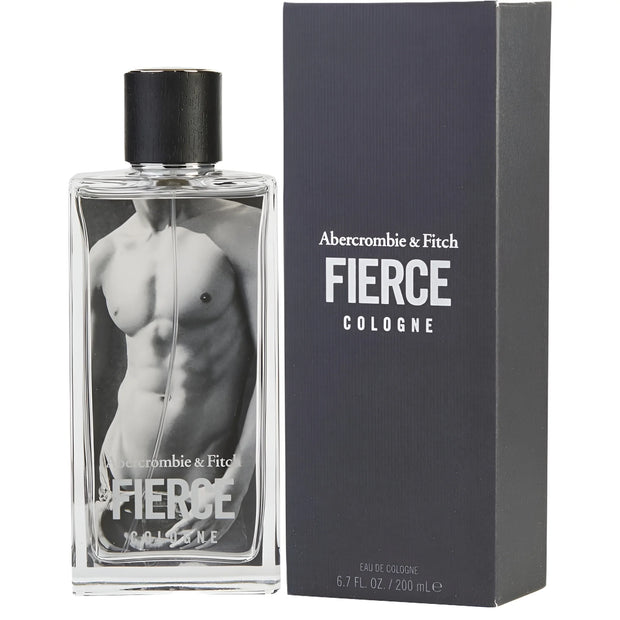 Abercrombie & Fitch Fierce Cologne Spray 6.7oz – $138 Value, Woody, Citrus, & Musky Fragrance for Men