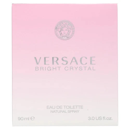 Versace Bright Crystal 6.7oz Women's Eau de Toilette – Refreshing, Light & Airy Fragrance for Everyday Wear